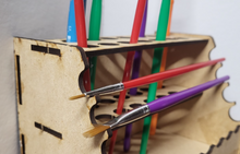 Load image into Gallery viewer, ABR Paint Brush Rack & Organizer
