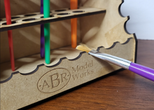 Load image into Gallery viewer, ABR Paint Brush Rack & Organizer