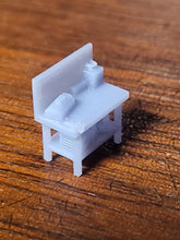 Load image into Gallery viewer, Small Workbench With Tools - N Scale