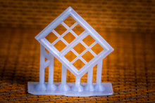 Load image into Gallery viewer, 12 Pane Window (Double Hung) - Set of 4 - HO Scale