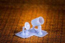 Load image into Gallery viewer, Trash Cans – 65 pack – N Scale