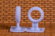 Load image into Gallery viewer, Car Tires, Truck Tires, and Tire Racks - 48 pack - N Scale