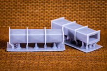Load image into Gallery viewer, Air conditioner duct sections 12w 8h – 11 pack – HO Scale