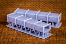 Load image into Gallery viewer, Air conditioner duct sections 12w 8h – 11 pack – HO Scale