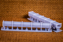 Load image into Gallery viewer, Air conditioner duct sections 8w 6h – 13 pack – HO Scale