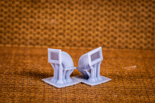 Load image into Gallery viewer, Air conditioner duct 90d/45d sections 90d/45d elbows 8w 8h – 20 pack – HO Scale