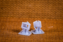 Load image into Gallery viewer, Air conditioner duct 90d/45d sections 90d/45d elbows 8w 8h – 20 pack – HO Scale