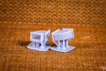 Load image into Gallery viewer, Air conditioner duct 90d/45d sections 90d/45d elbows 8w 8h – 20 pack – HO Scale