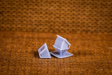 Load image into Gallery viewer, Air conditioner duct 90d/45d sections 90d/45d elbows 8w 8h – 20 pack – HO Scale