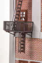 Load image into Gallery viewer, 1st Floor Fire Escape - Half Panel