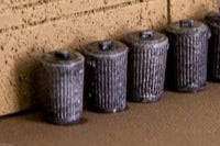 Load image into Gallery viewer, Metal Trash Cans (10) - HO Scale