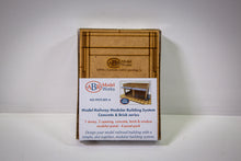 Load image into Gallery viewer, HO Scale - 1 storey, 2 openings, brick & window modular panel