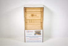 Load image into Gallery viewer, HO Scale - 2 storey, 2 opening, concrete, brick & window modular panel