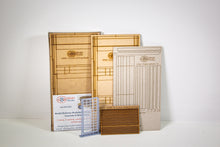 Load image into Gallery viewer, HO Scale - 2 storey, 2 opening, concrete, brick & window modular panel