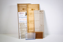 Load image into Gallery viewer, HO Scale - 3 storey, 1 opening, brick & window modular panel