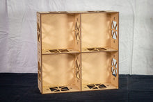 Load image into Gallery viewer, Base module for model railroad baseboard – 300mm x 300mm