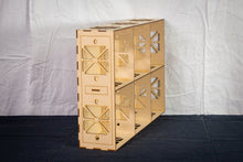 Load image into Gallery viewer, Base module section for model railroad baseboard – 300mm x 450mm