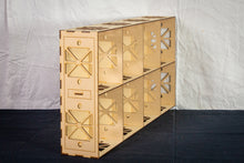 Load image into Gallery viewer, Base module section for model railroad baseboard – 300mm x 600mm