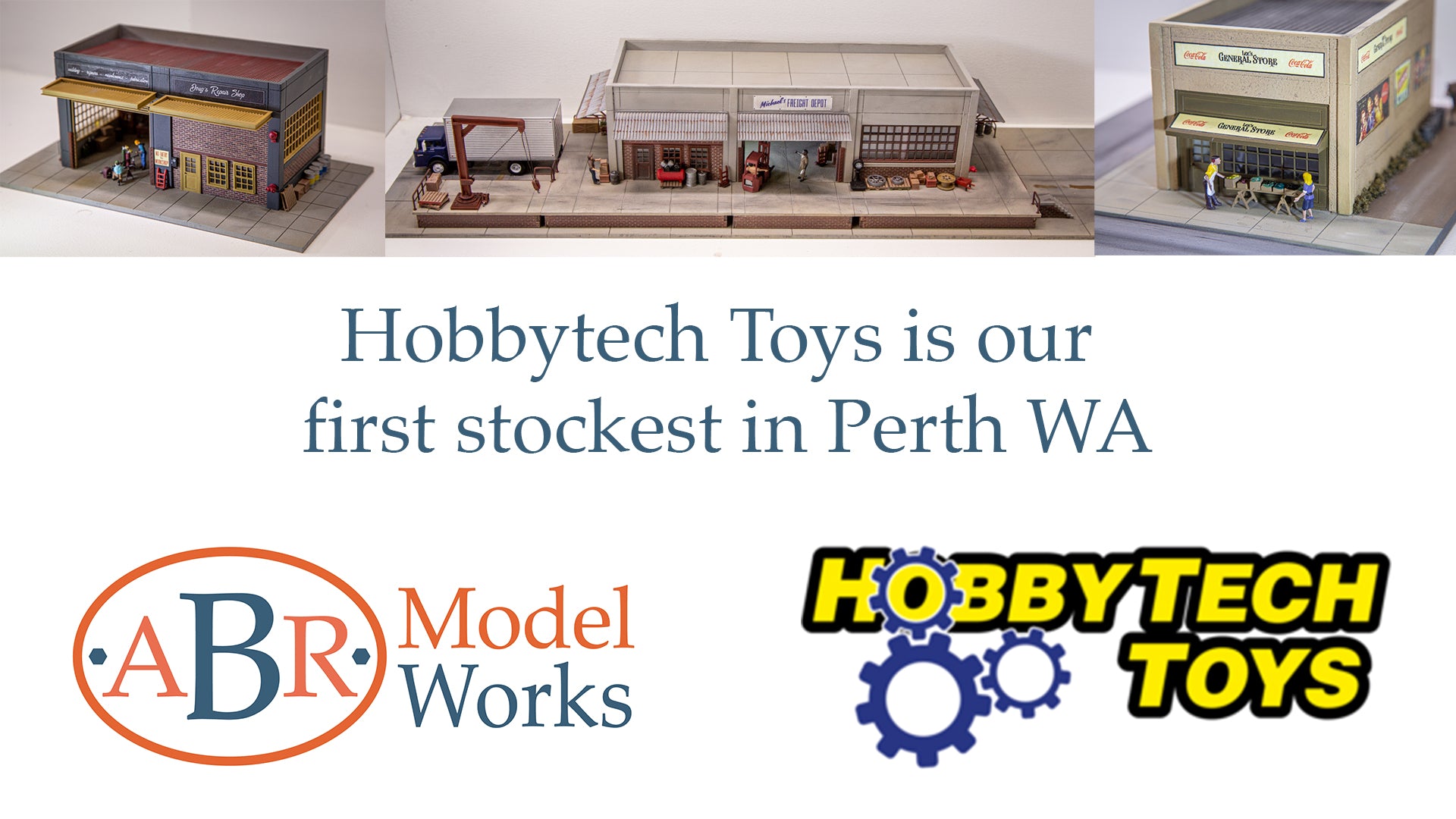 Our first stockist in Perth Western Australia – ABR Model Works