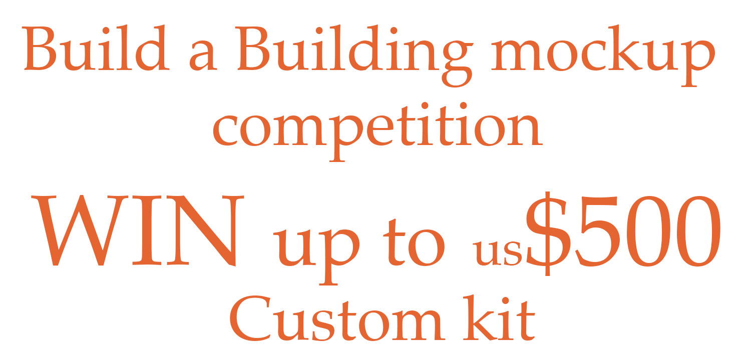 Build a building mockup competition – ABR Model Works