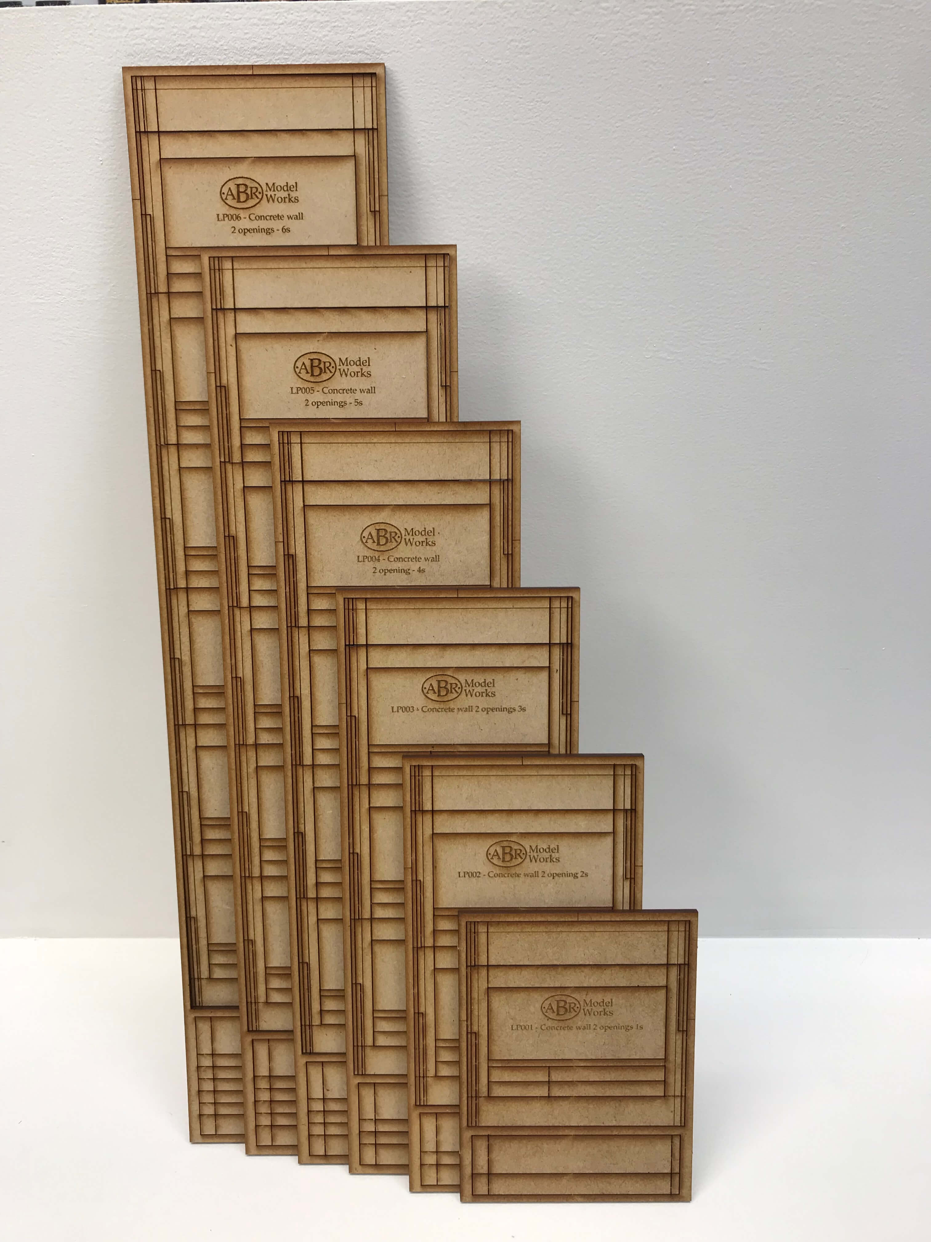 Scale Model Easybox Model Railway Modular Model Building System - Panel box sets - HO Scal ...