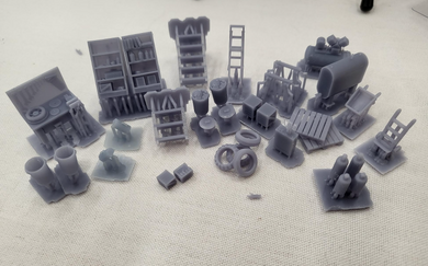 ABR Model Works model railroad buildings 3D printed parts HO & N Scale