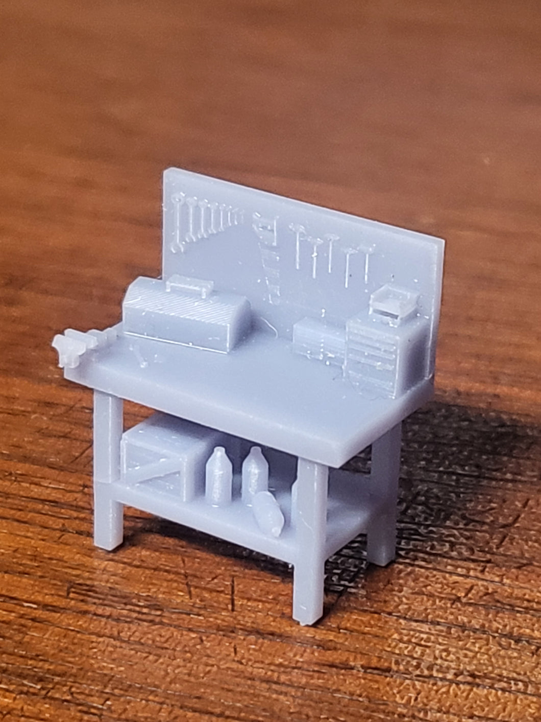 Small Workbench With Tools - Each - HO Scale – ABR Model Works