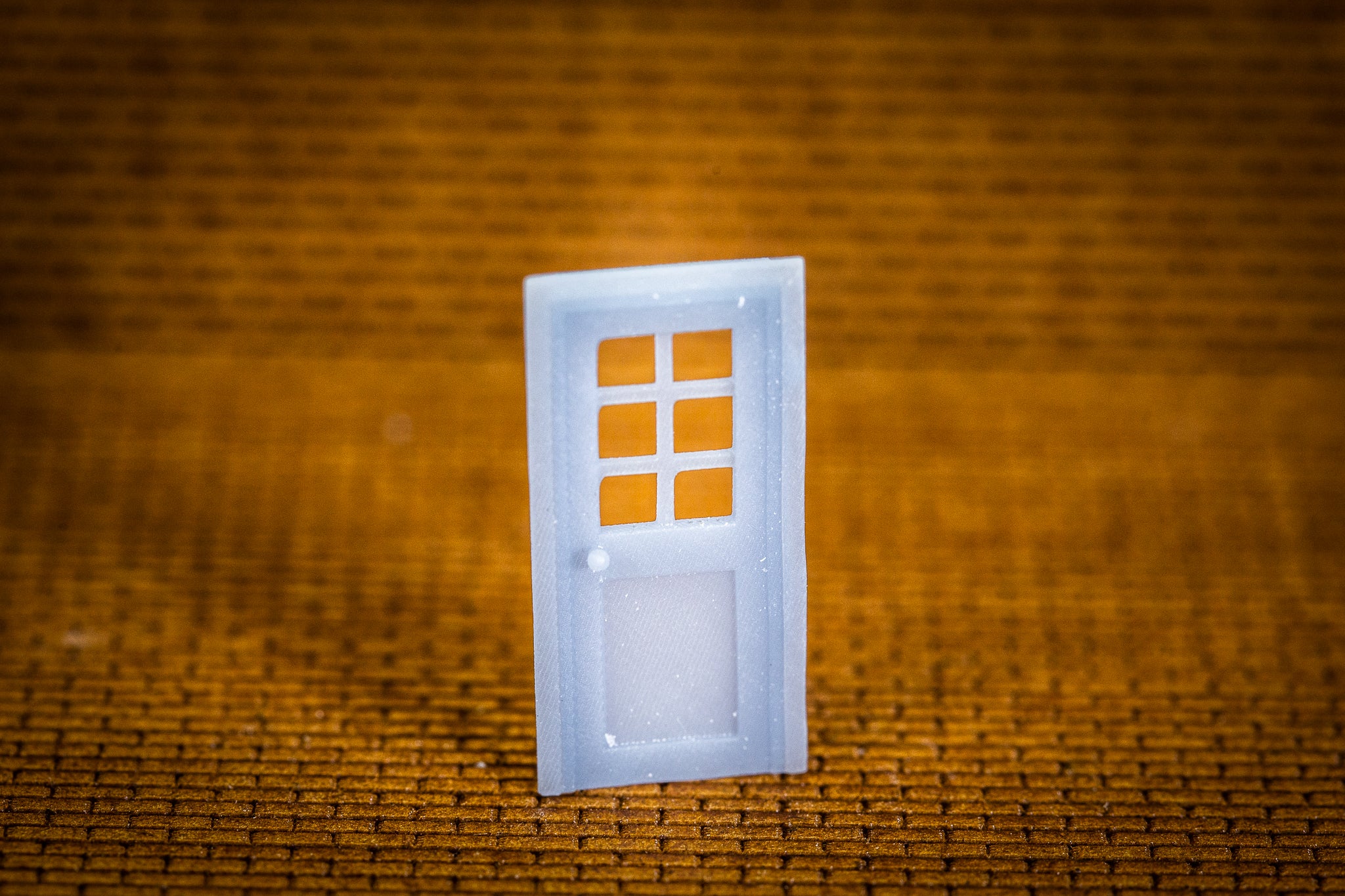 Door With Window - HO Scale – ABR Model Works