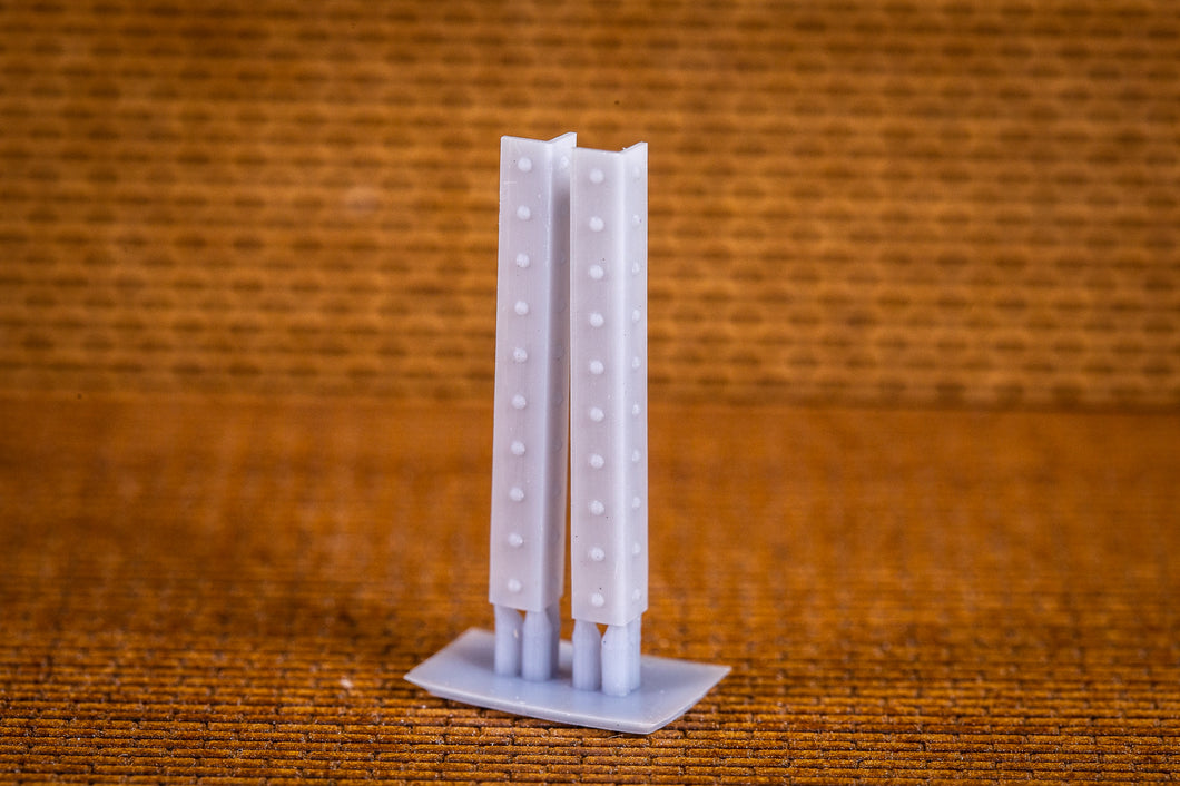 Wall Cap Protector 25h - Each - HO Scale