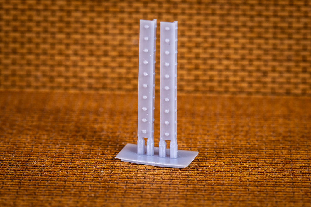 Wall Corner Cap Protector For Rolling Door 25h - Each - HO Scale