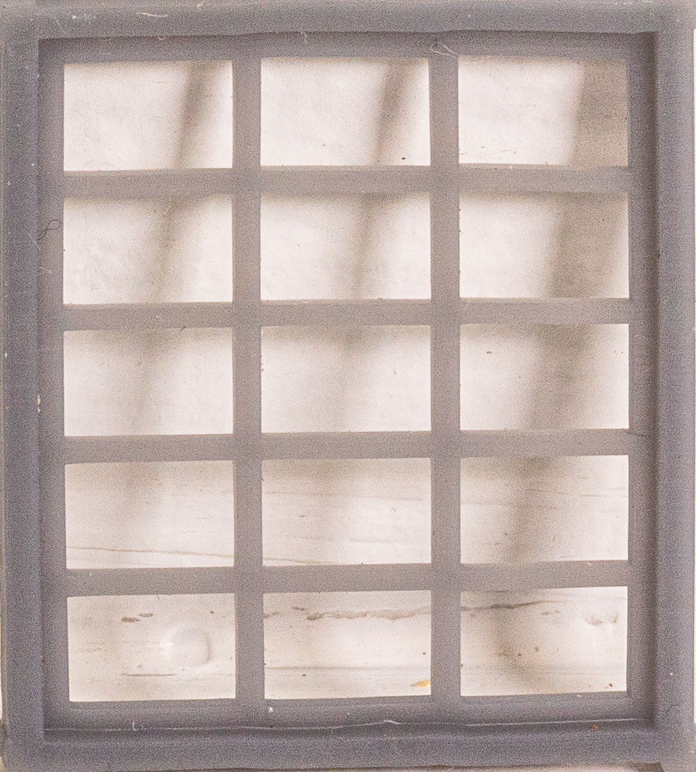 Window Scale Model 15 Pane Window - Each - HO Scale β ABR Model Works