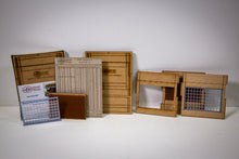 Load image into Gallery viewer, HO Scale - 1 storey, 1 opening, brick &amp; window modular panel
