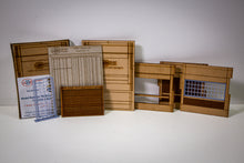 Load image into Gallery viewer, HO Scale - 1 storey, 2 openings, brick &amp; window modular panel
