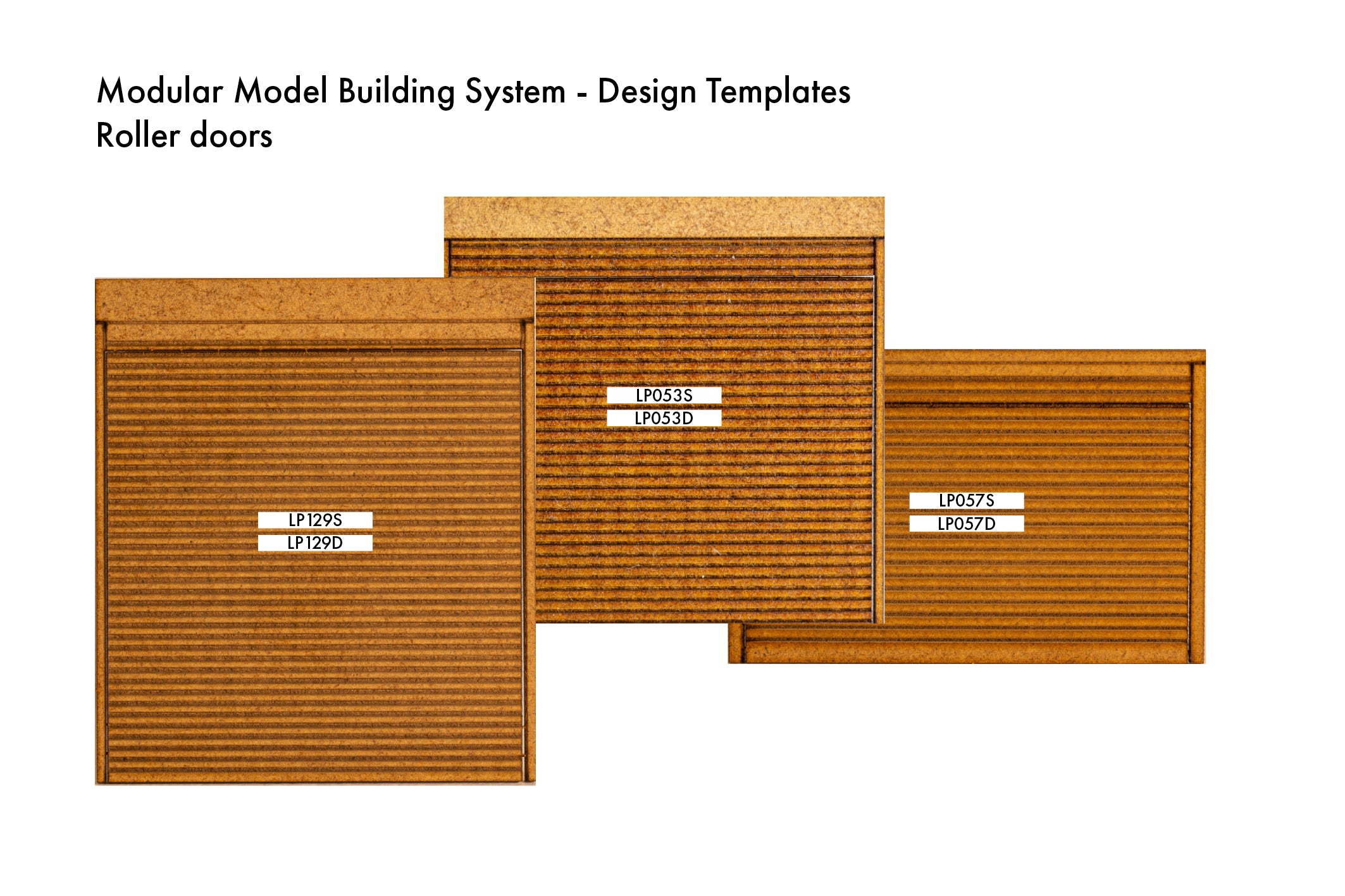 MMBSDT-RD - Roller doors - MMBS panel template