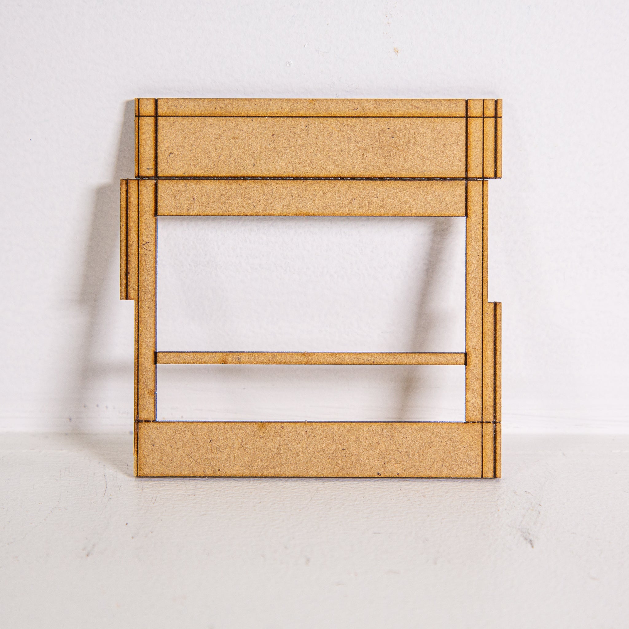 LP001 - HO Scale - Concrete modular model wall panel 2 openings per st ...