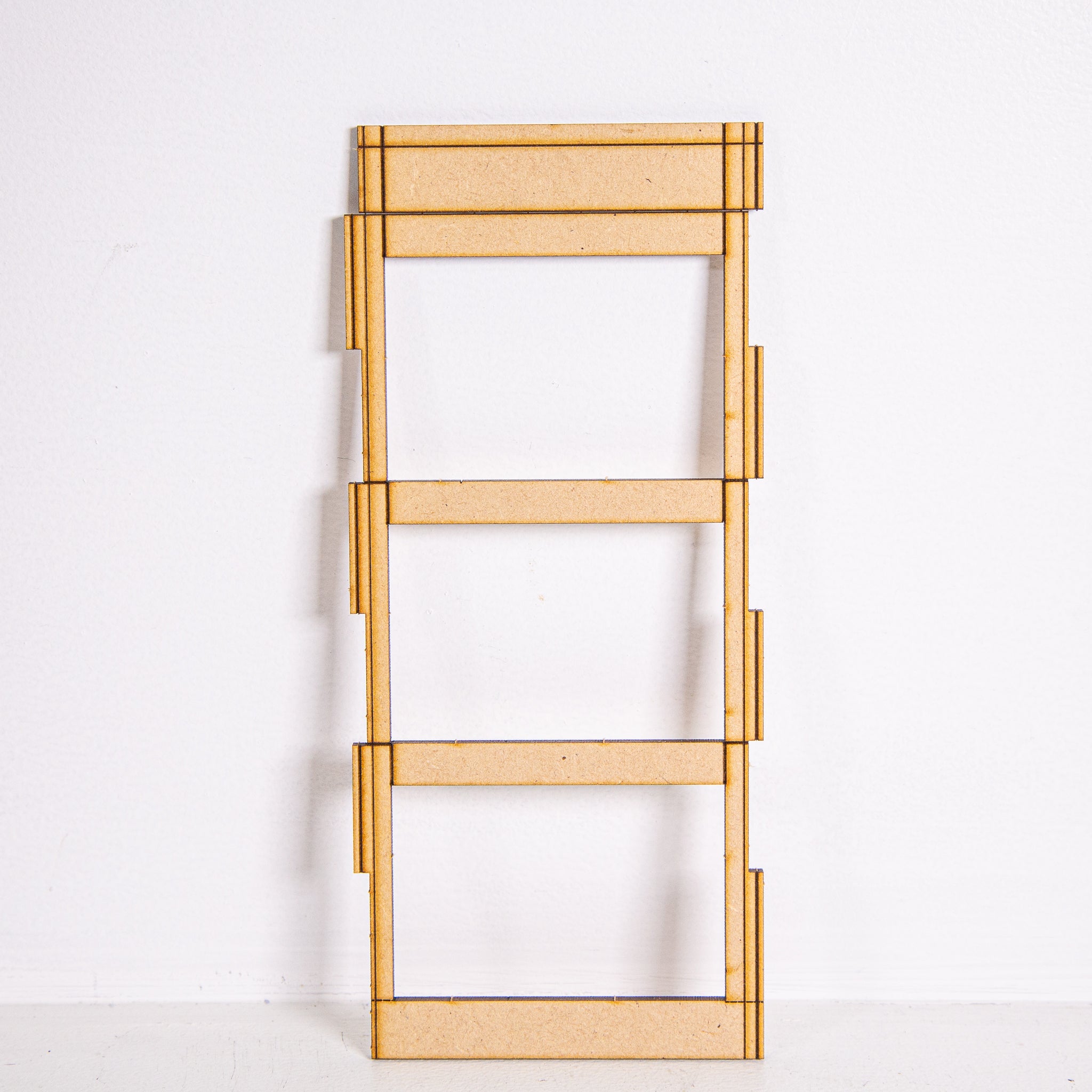 LP021 - HO Scale - Concrete modular model wall panel 1 opening per sto ...