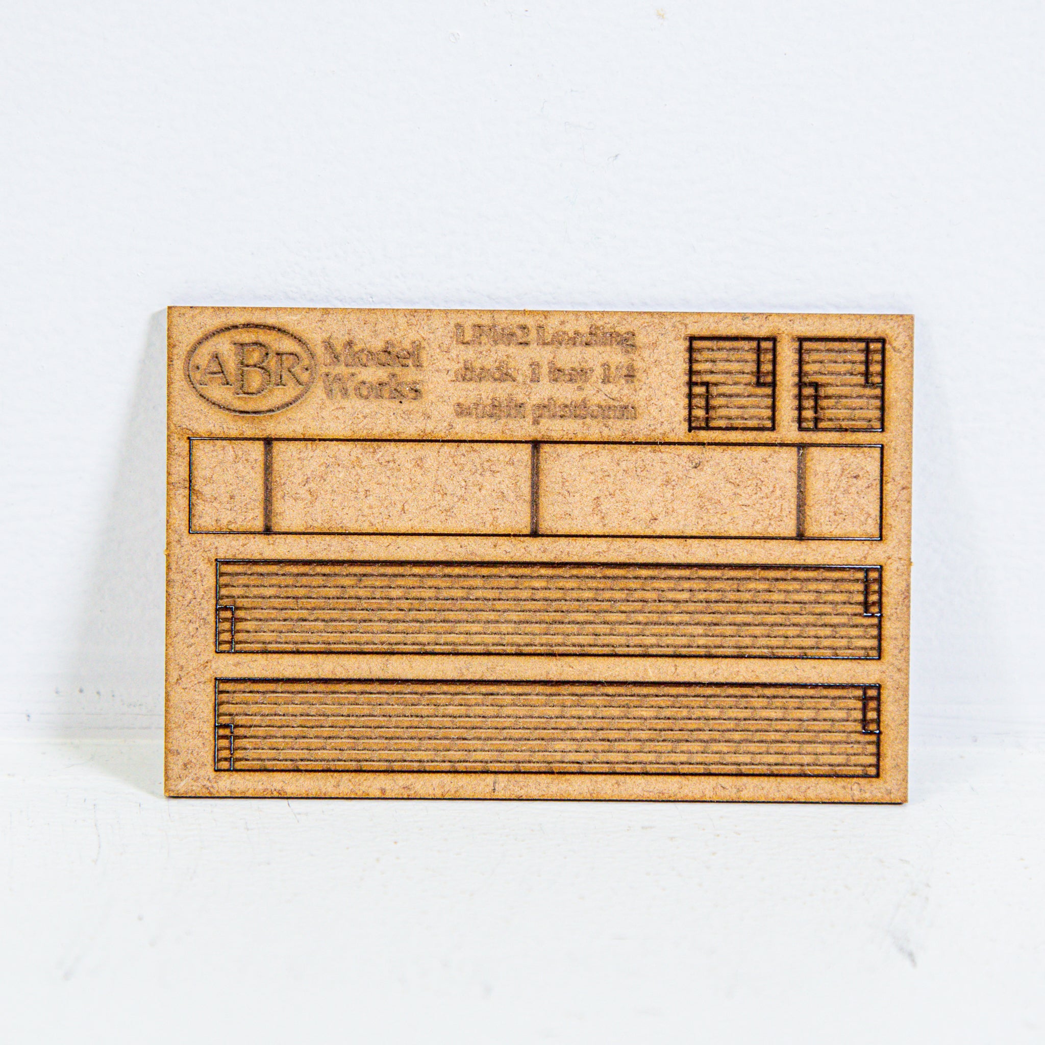 LP062 - HO Scale - Loading Dock Platform - Qtr width – ABR Model Works