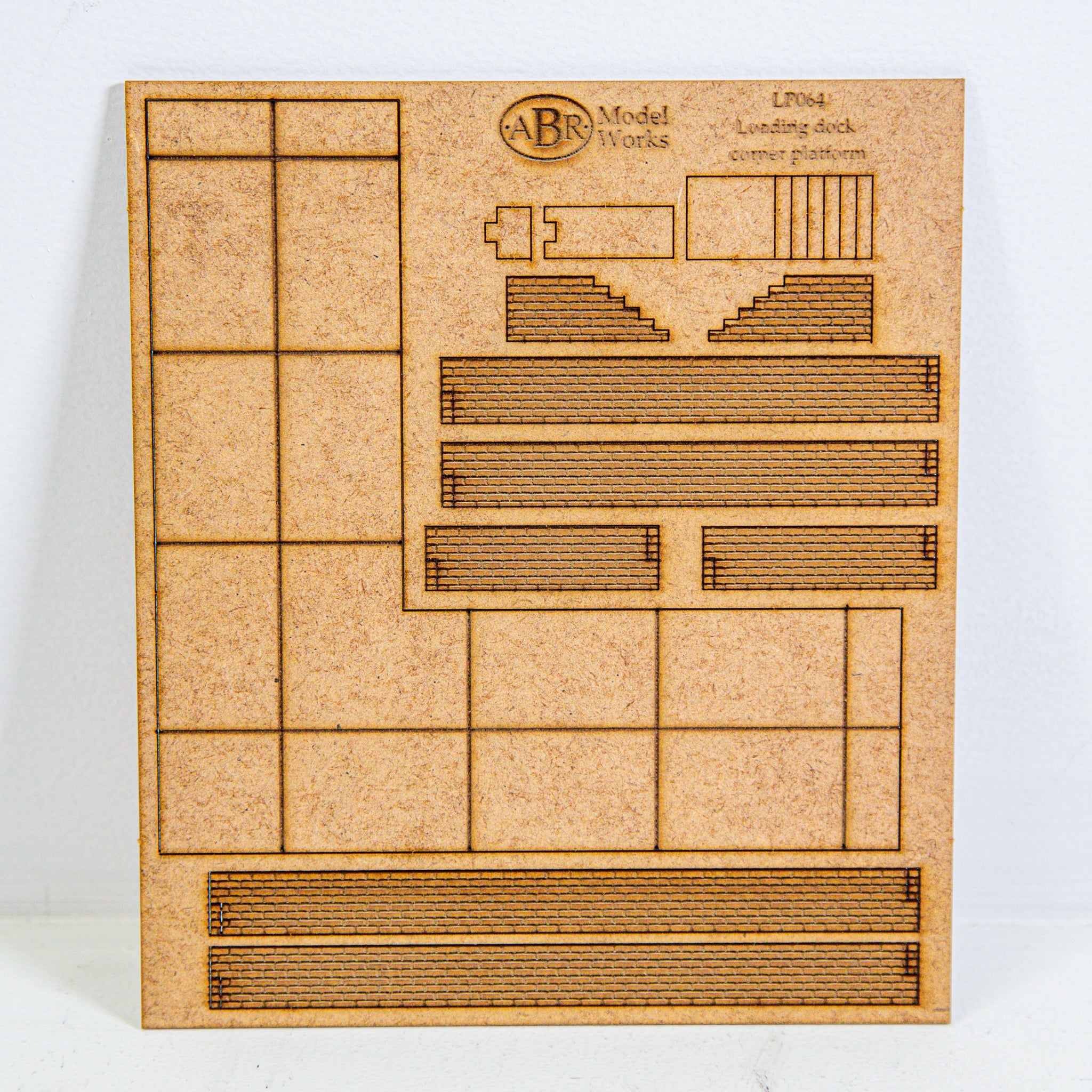 LP064 - HO Scale - Loading Dock Corner Platform