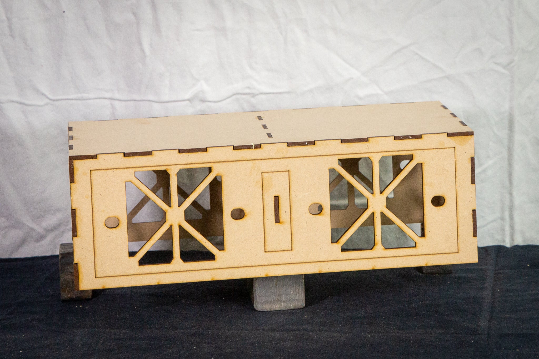 Model Base Unit Base Module Section for Model Railroad Baseboard – 150mm x 300mm – ABR ...