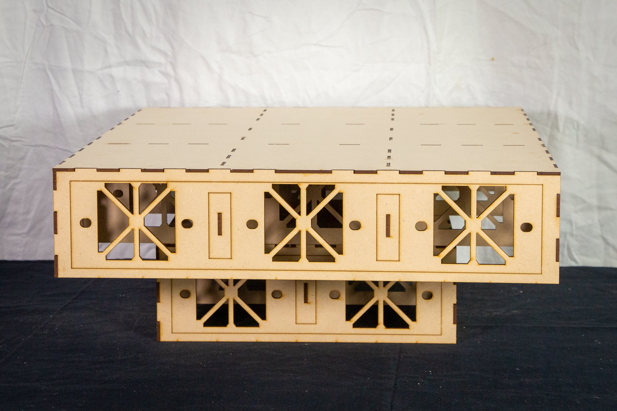Model Base Unit Base module section for model railroad baseboard – 450mm x 450mm – ABR ...