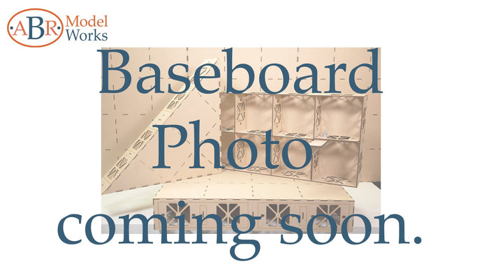 Desktop model railroad baseboard kit  – 450mm long x 300mm wide